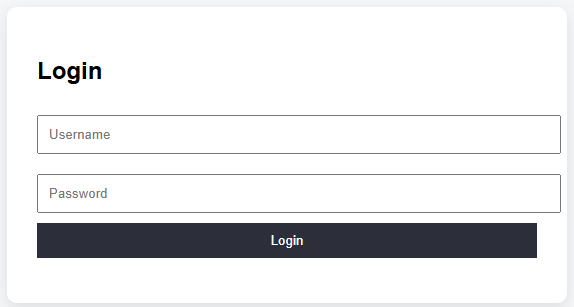 Login